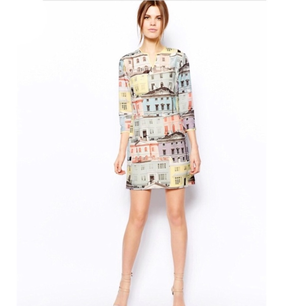 Ted Baker Edolie Regency House Print Tunic Dress